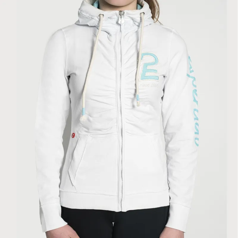 Esperado Berlin Ladies Sweat Jacket - White 